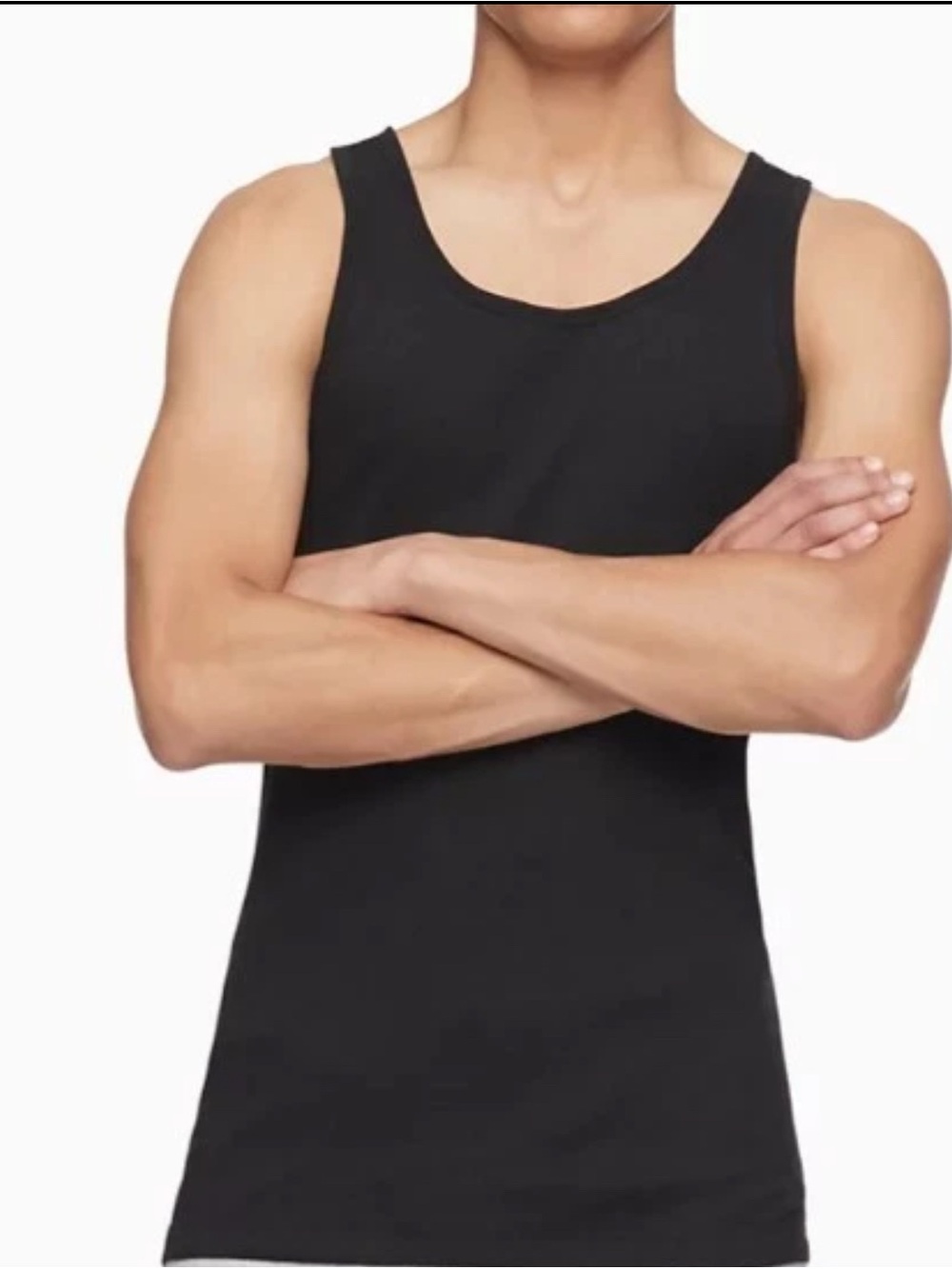 3 CALVIN KLEIN SIZES:
XLarge MENS COTTON BLACK TANK TOP T-SHIRT
UNDERSHIRT
